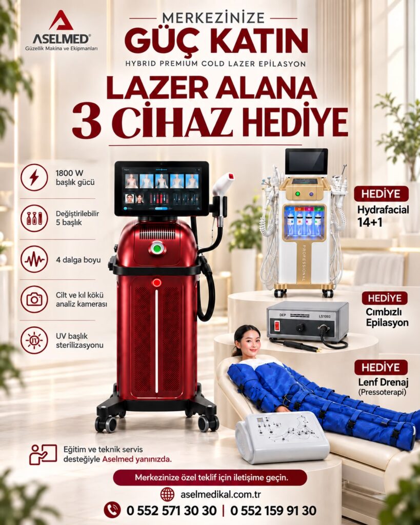 Güzellik salonu kurulum paketindeki çok fonksiyonlu cilt bakım cihazı